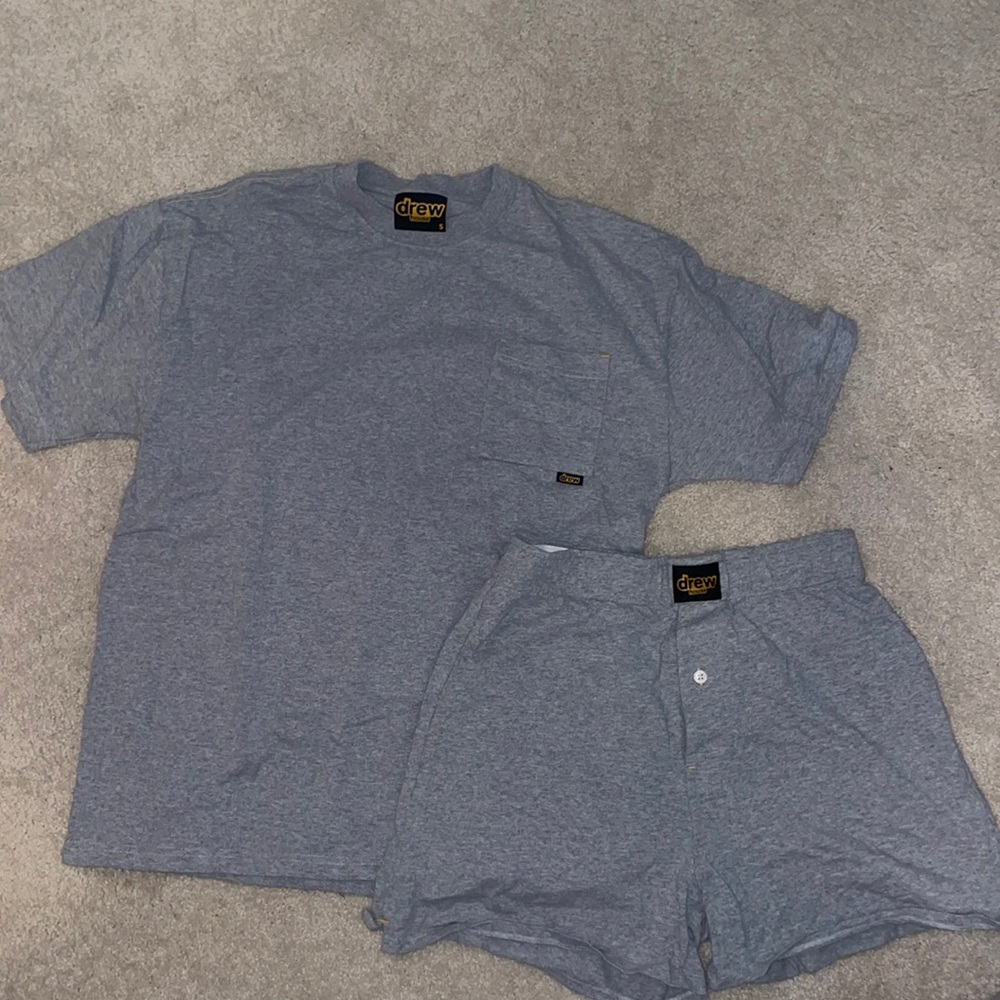 Drewhouse tshirt and shorts
